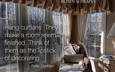 Curtains Are The Lipstick of Decorating